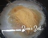 A picture of step 2 of Boiled Meethi Sewaiyan.
