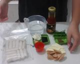 Foto langkah ke 1 dari resep Tteokbokki Mozzarella.