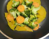รูปขั้นตอนการทำที่ 2 ของ ออมเล็ตสีสัน (Colored Omelette)