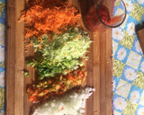 Foto del paso 1 de la receta: Rollitos de hojaldre, rellenos de carne 🍖 y vegetales 🥬