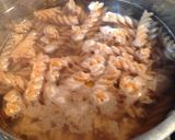 A picture of step 7 of Wholewheat chicken pasta.