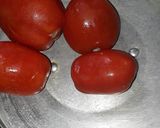 A picture of step 1 of Palm oil egg stew.