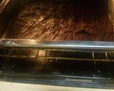 A picture of step 6 of Date,chocolate and honey slices.