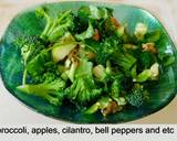 A Green Salad with Garlic- Honey sauce dressing recipe step 4 photo