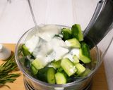 Tárkonyos 🌿 uborkaleves 🥒🍲 recept fázis 1 fotója