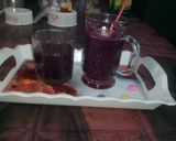 A picture of step 6 of Black grapes juice.