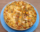 Foto del paso 4 de la receta: Tarta de calabacín, cebolla y queso