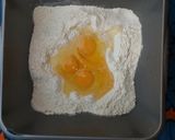 A picture of step 1 of Fried pan cake and Carrot sauce.