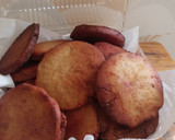 A picture of step 4 of Kabalagala(Ugandan pancakes).