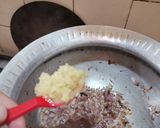 A picture of step 1 of Sabzi Pulao.