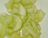 A picture of step 1 of Cool Cucumber Dip.