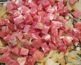 Foto del paso 3 de la receta Judías verdes con cebolla y jamón