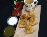 A picture of step 1 of Samosa.
