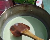 Foto langkah ke 5 dari resep 393. Panna Cotta Matcha.