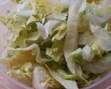 Extra gyors jégsaláta 🥗🥗🥗 recept fázis 2 fotója
