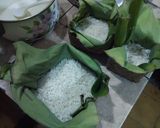 Foto langkah ke 3 dari resep Ketupat Besek.