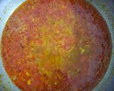 A picture of step 4 of Gathiya ki sabzi.