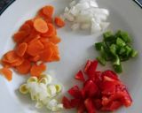 Foto del paso 1 de la receta Garbanzos con verduras y pollo