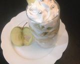 A picture of step 1 of Creamy fruits salad.
