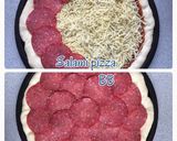 Foto langkah ke 5 dari resep Pizza with salami.