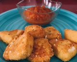 Foto del paso 5 de la receta: Queso de cabra frito con mermelada de tomate