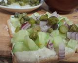 Une image de l'étape 7 de Mon merveilleux toast tartare concombre.