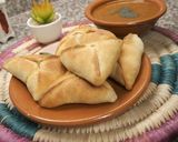 A picture of step 4 of Spinach Pies with 10-Minute Dough.