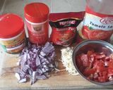 A picture of step 2 of Two halves baked potato in sauce #RamadhanContest.