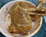 A picture of step 2 of Oven Roasted Lamb Leg or Raan.