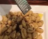 A picture of step 6 of Black truffle ricotta gnocchi.