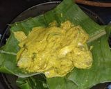 A picture of step 5 of Boal macher (helicopter cat fish) patai bhaja.