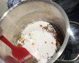 A picture of step 9 of The "I-wish-I-had-married-Gabor" sticky toffee pudding.