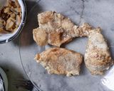 A picture of step 4 of CHICKEN STEAKS WITH MUSHROOM SAUCE😘.