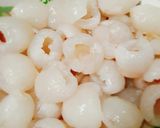Hình bước làm 1 của món Vải ngâm đường