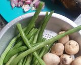 Foto langkah ke 1 dari resep Cah Buncis Saos Tiram.