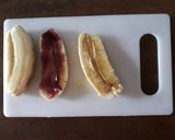 Foto langkah ke 1 dari resep Pisang pasir lapis blueberry.
