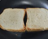 Foto del paso 2 de la receta: Sándwich🥙🍆🍯 de berenjenas tatemadas, cebolla, queso y salsa de garbanzos🌮🌯🧆
