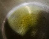 A picture of step 3 of Quick Fry kaleji.