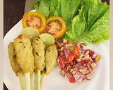 Foto langkah ke 7 dari resep Sate Lilit khas Bali & Sambal Matah.