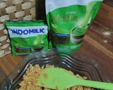 Foto langkah ke 2 dari resep Cheese Cake Matcha.