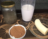Foto del paso 1 de la receta: Desayuno 3C: coco, chía y chocolate