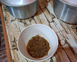 Foto langkah ke 2 dari resep Nasi Kuning Tim MPASI.