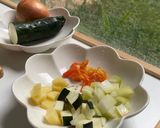 Foto langkah ke 1 dari resep Doenjang Jjigae 되장찌개 | Halal MUI.