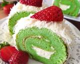 Cara Membuat Pandan Rollcake  Bolu Gulung Pandan 7