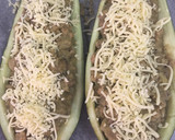 Foto del paso 10 de la receta: Berenjena rellena de soja con setas y bechamel de albahaca #glutenfree #sin lactosa # vegano