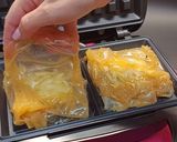 A picture of step 6 of Finally Found a Use for Rice Paper! Cheesy Waffles 🧀.