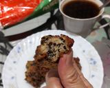 Foto langkah ke 3 dari resep Roti goreng wijen hitam pakai tepung nutrijel cincau.