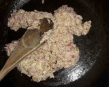 Foto del paso 5 de la receta: Capelettini con salsa de queso y salame