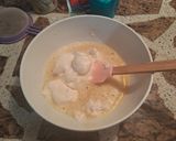 Foto del paso 5 de la receta: Budín húmedo de duraznos y cebada