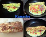 Foto langkah ke 5 dari resep Gyeran Mari (Korean Egg Roll / Korean Rolled Omelette).
